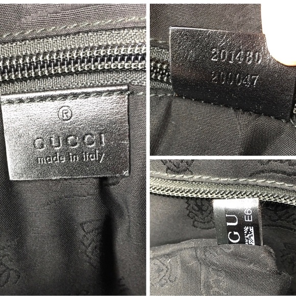Authentic Gucci unisex black laptop bag - Picture 11 of 16